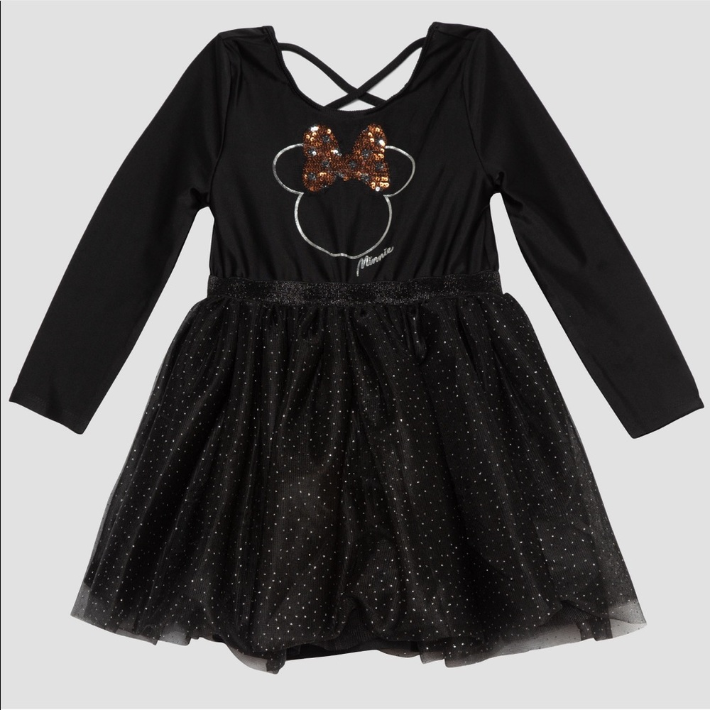 Minnie Mouse Tutu Dress Black 3T NEW